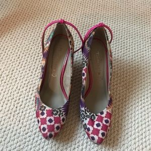 Tamaris wedges real leather made in Germany size 9.5 eu size 40 hardly worn